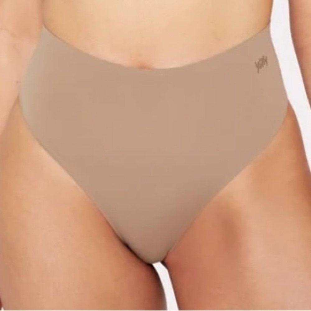 Yitty brief smooth really high waist moody taupe 4X